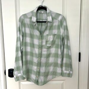 Hollister Boyfriend Fit Flannel Shirt